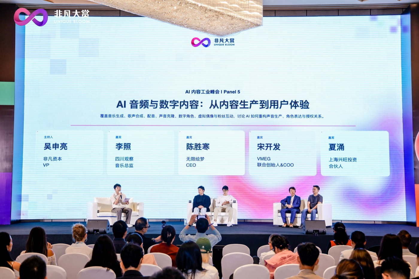 AI 音频与数字内容圆桌论坛现场